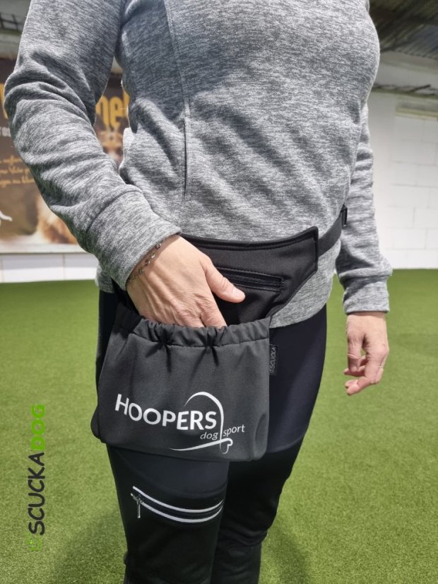 Pamlskovník 2v1 Hoopers šedý