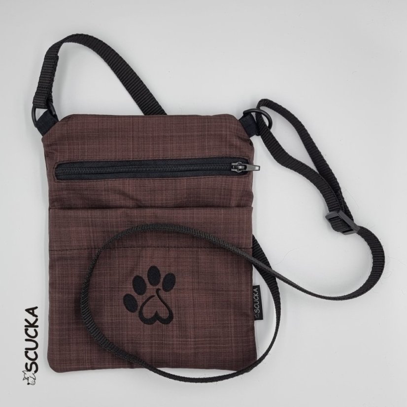 Kabelka Crossbody Miss hnědá