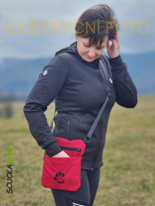 Kabelka Crossbody Miss červená