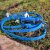 Vodítko Hexa tyrkysové 10mm délka 1,5m