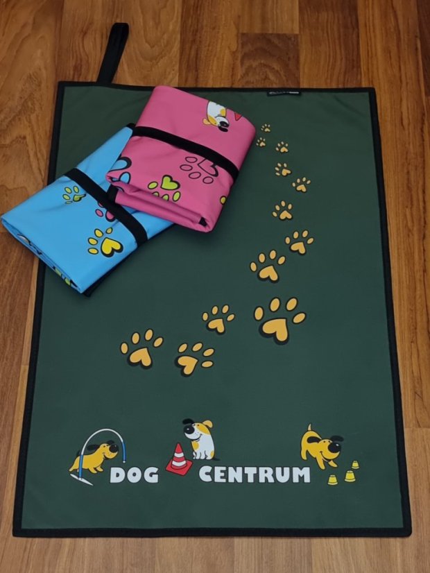 Pohodečka Dog Centrum vel. M - barva: růžová